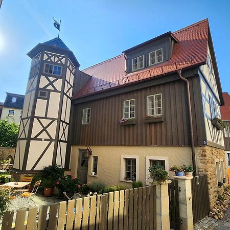 Aussergewoehnliches, Historisches, Spaetgotisches Wohnhaus Von 1519, Gries 5 Gera Exterior foto